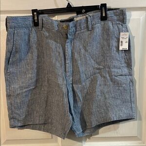 Jos. A. Bank Light Blue Flat Front Shorts